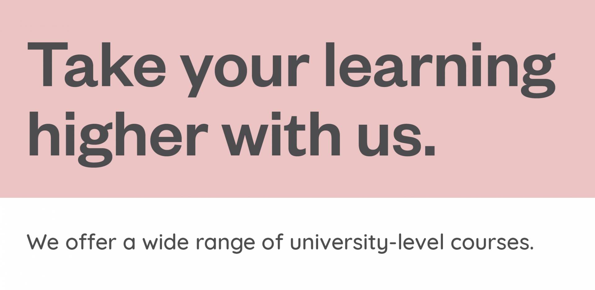 Top performing college in the North East